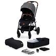 KINDERKRAFT Kočík športový Evolution Cocoon 2v1 Platinum Grey