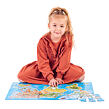Puzzle - Mapa světa, 160 ks – CZ