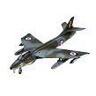 Plastic ModelKit letadlo 03833 - Hawker Hunter FGA.9 (1:144)