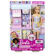 Mattel Barbie HERNÍ SET PRODAVAČKA ZMRZLINY BLONDÝNKA
