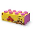 LEGO úložný box 8 - ružová