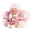 Llorens 63592 NEW BORN DIEVČATKO - realistická bábika bábätko s celovinylovým telom - 35 cm