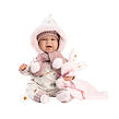 Llorens 74030 NEW BORN - realistická bábika bábätko so zvukmi a mäkkým látkovým telom - 42 cm