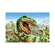 Dino SÚBOJ DINOSAUROV 2x48 Puzzle