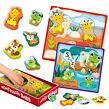 Lisciani MONTESSORI BABY BOX PLAY FAMILY - Vkládačka mláďátka