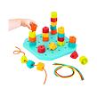 B-Toys Navlékací a stohovací tvary Count & Match