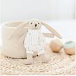 Canpol babies Zajíček BUNNY s chrastítkem béžový 