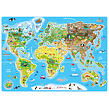 Puzzle - Mapa světa, 160 ks – CZ
