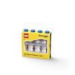 LEGO zberateľská skrinka na 8 minifigúrok - modrá