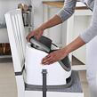 INGENUITY Podsedák na jedálenskú stoličku 2v1 Baby Base Slate 6 m+, do 22 kg