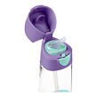 b.box Lahev na pití s brčkem 450 ml - lilac pop