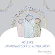 Beztroska zavinovacia deka do autosedačky LITTLE MIRACLES