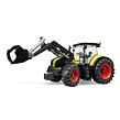 Bruder Farmer - traktor Claas Axion s předním nakladačem