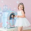 Teamson Olivia's Little World - prenosný šatník v tvare kočiara