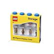 LEGO zberateľská skrinka na 8 minifigúrok - modrá