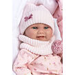 Llorens 73902 NEW BORN DIEVČATKO - realistická bábika bábätko s celovinylovým telom - 40 cm