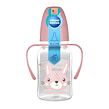 CANPOL BABIES Láhev s potiskem HAPPY ANIMALS 120 ml s úchyty 