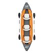 Bestway Nafukovací kajak Rapid X3 s pádly a pumpou, 381x 100cm
