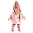 Llorens 53539 NICOLE - realistická panenka s měkkým látkovým tělem - 35 cm