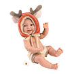 Llorens 63202 NEW BORN CHLAPČEK - realistická bábika bábätko s celovinylovým telom - 31 cm