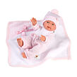 Llorens M26-310 oblečenie pre bábiku bábätko NEW BORN veľkosti 26 cm