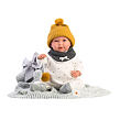 Llorens M740-01 oblečenie pre bábiku bábätko NEW BORN veľkosti 40-42 cm