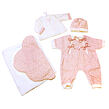 Llorens M740-56 oblečenie pre bábiku bábätko NEW BORN veľkosti 40-42 cm