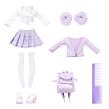 MGA Rainbow High Junior Fashion panenka, série 1 – Violet Willow