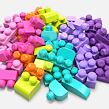 Mega Bloks First Builders Vrece KOCEK (80) ružový