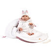 Llorens 74048 NEW BORN - realistická bábika bábätko so zvukmi a mäkkým látkovým telom - 42 cm