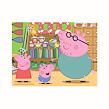 Dino PEPPA PIG 12 Drevené licenčné kocky