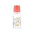 CANPOL BABIES Fľaša sklo s potlačou 120 ml